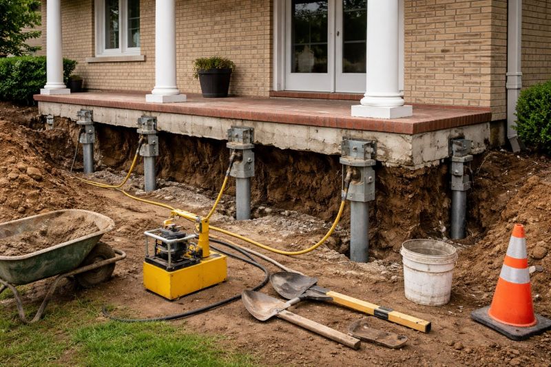 Basement Stabilization in Parke County, IN