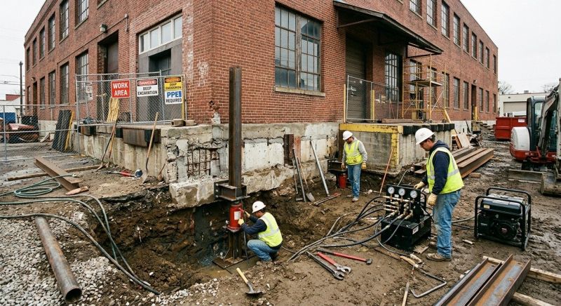 Building Foundation Repair in Parke County, IN