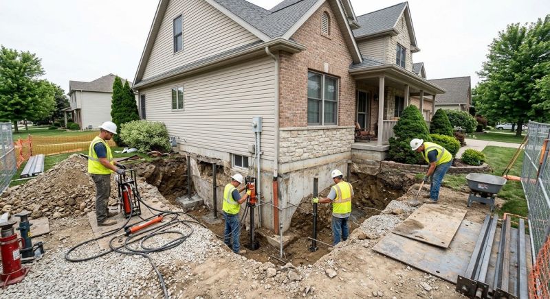 Building Foundation Repair in Terre Haute, IN