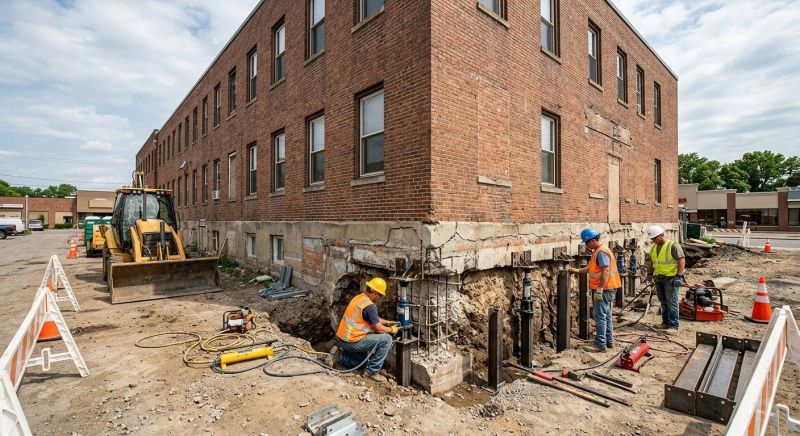 Commercial Foundation Repair in Parke County, IN