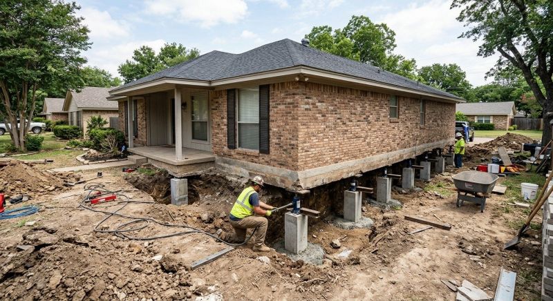 Concrete Foundation Leveling in Greencastle, IN