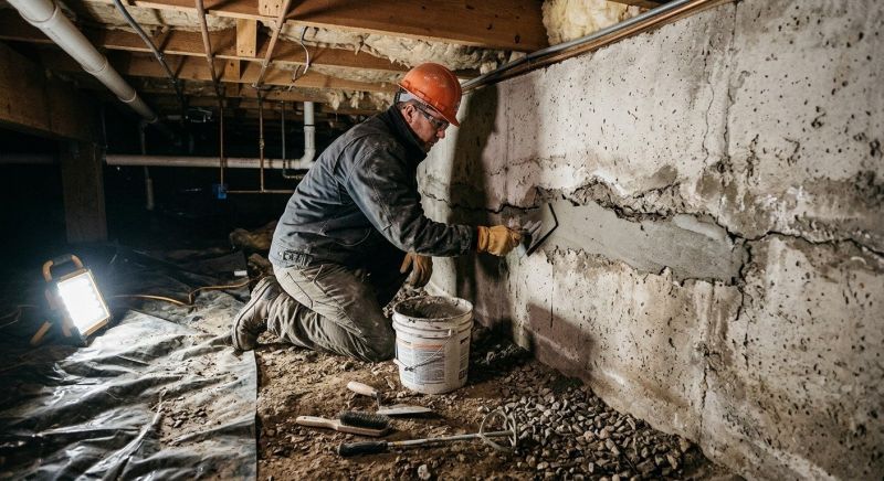 Concrete Foundation Repair in Parke County, IN