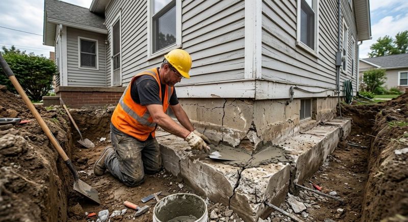 Concrete Foundation Repair in Terre Haute, IN
