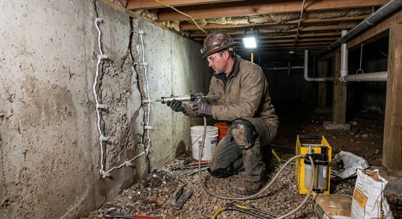 Crawlspace Foundation Repair in Parke County, IN