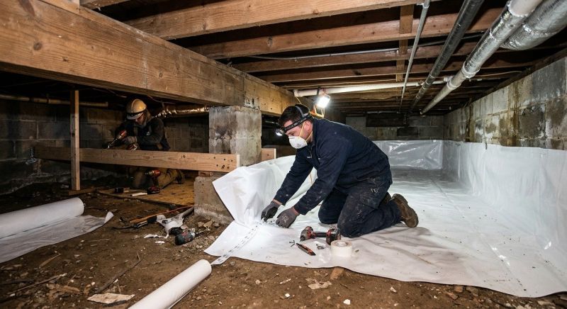 Crawlspace Repair in Parke County, IN