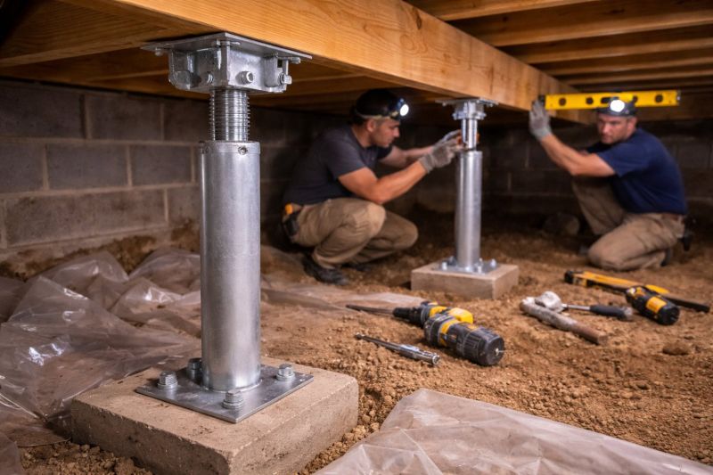 Crawlspace Structural Repair in Parke County, IN