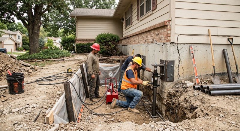 Deep Foundation Repair in Parke County, IN
