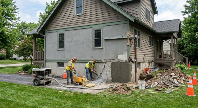 Emergency Foundation Repair in Parke County, IN