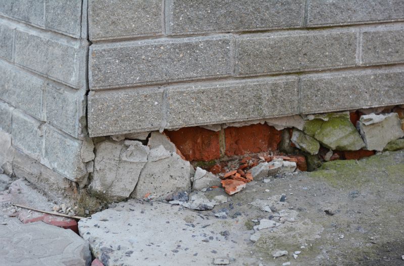 Foundation Damage Repair in Cayuga, IN