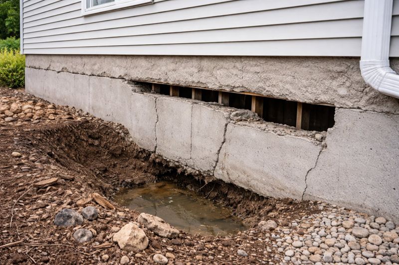 Foundation Damage Repair in Parke County, IN
