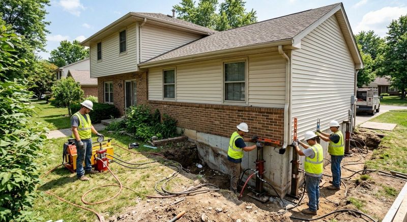 Foundation Jacking in Clay County, IN