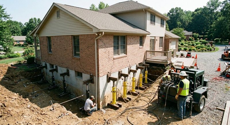 Foundation Jacking in Clay County, IN