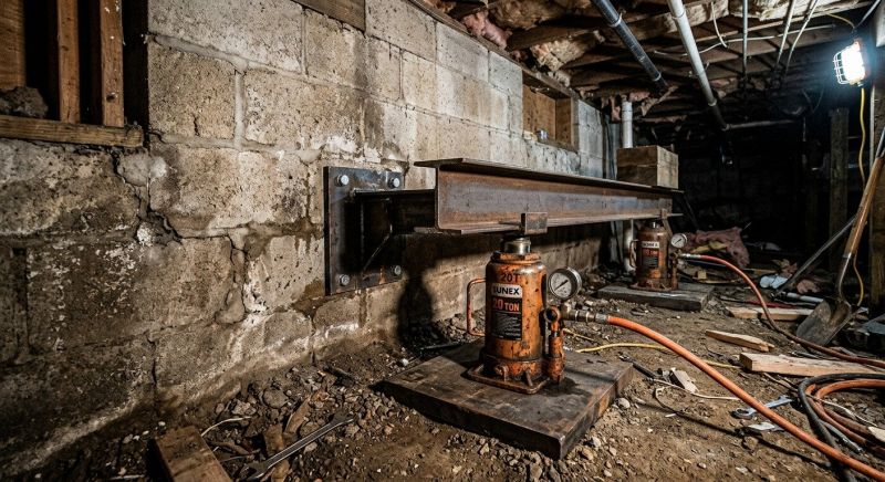 Foundation Jacking in Greencastle, IN