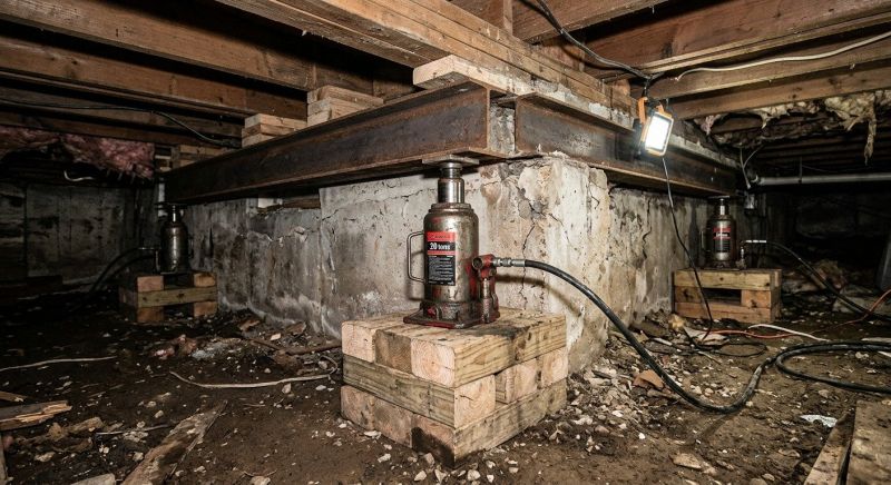 Foundation Jacking in Rockville, IN