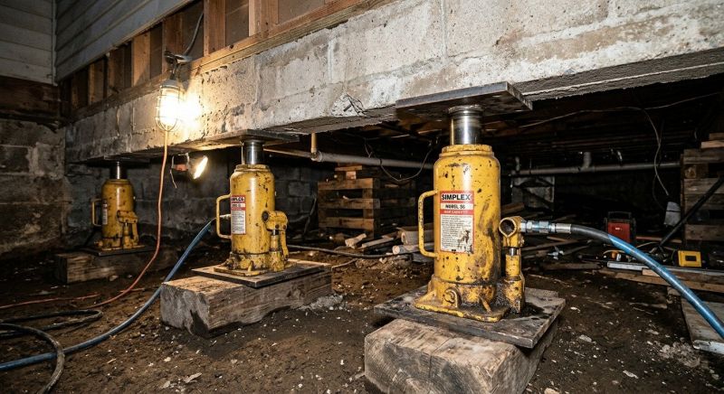 Foundation Jacking in Rockville, IN
