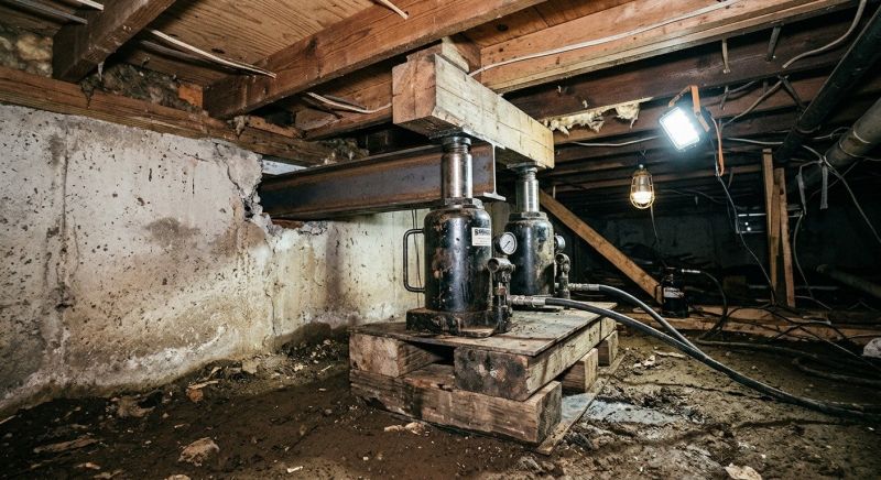 Foundation Jacking in Terre Haute, IN