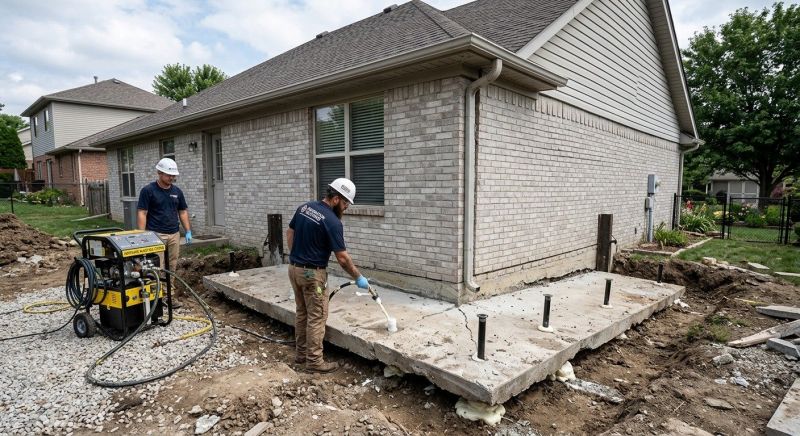 Foundation Lifting in Greencastle, IN