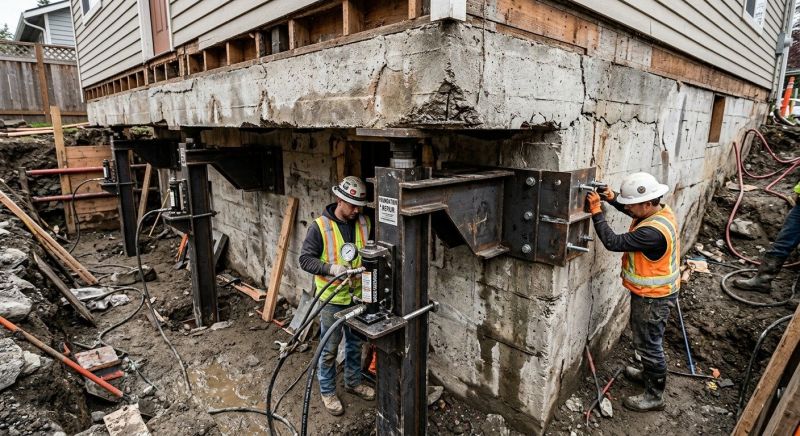 Foundation Lifting in West Terre Haute, IN