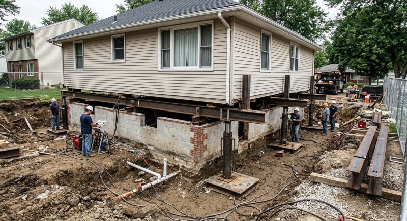 Foundation Lifting in West Terre Haute, IN