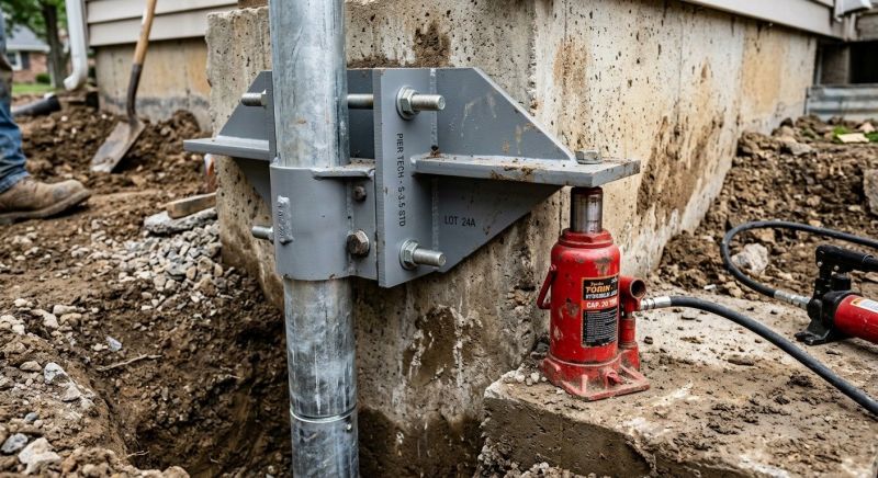 Foundation Pier Leveling in Parke County, IN