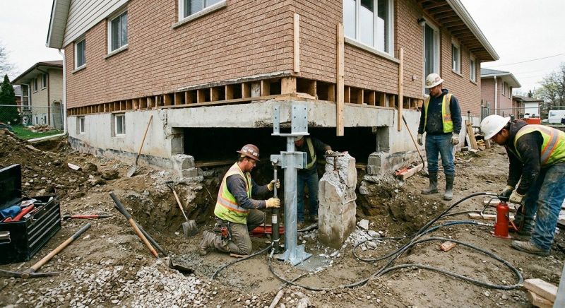 Foundation Pier Repair in Parke County, IN