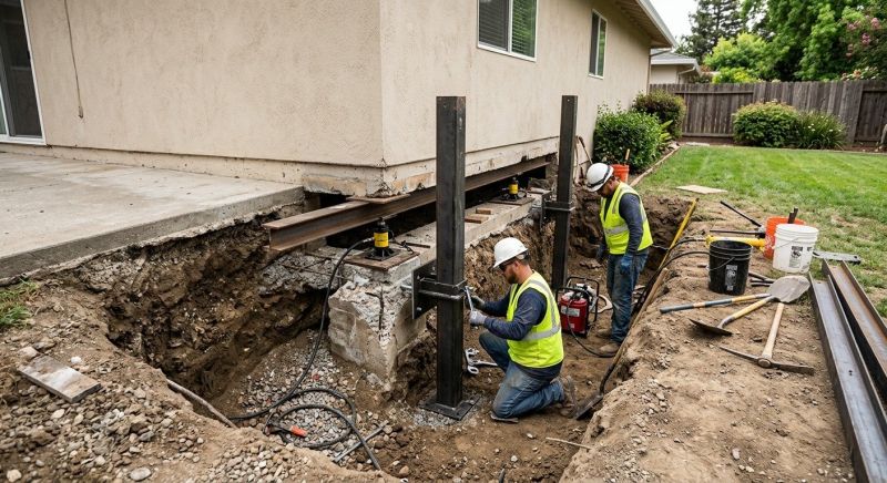 Foundation Pier Repair in Parke County, IN