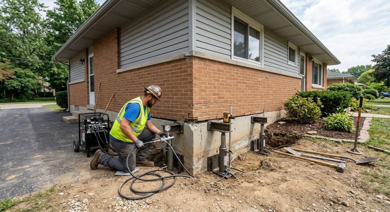 Foundation Releveling in Parke County, IN