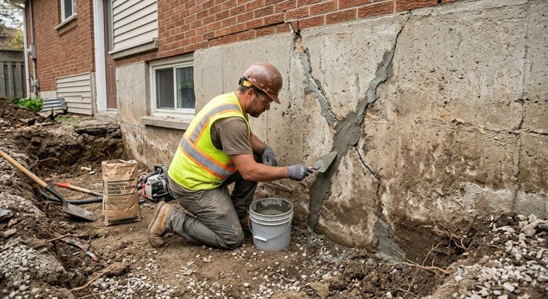 Foundation Repair in Cayuga, IN