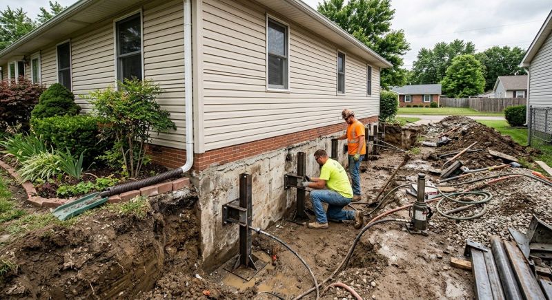 Foundation Stabilizing in Clay County, IN