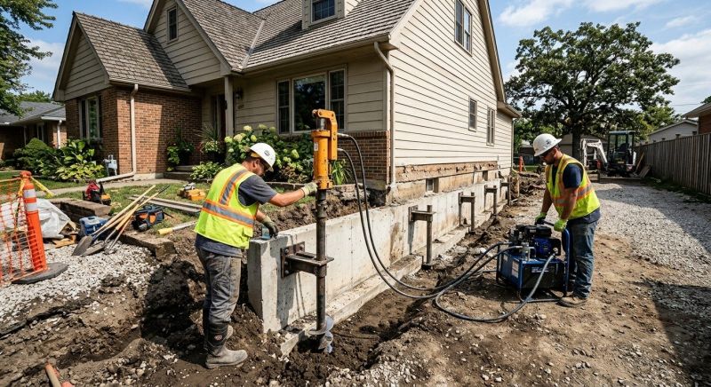 Foundation Stabilizing in Parke County, IN