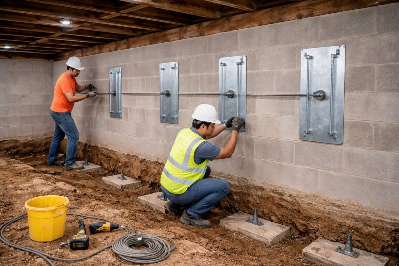 Foundation Stabilizing in Terre Haute, IN