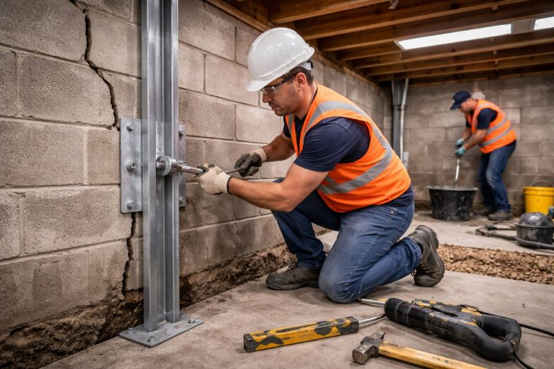 Foundation Structural Repair in Brazil, IN