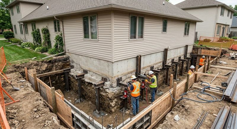 Foundation Underpinning in Parke County, IN