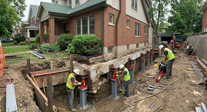Foundation Underpinning in Parke County, IN