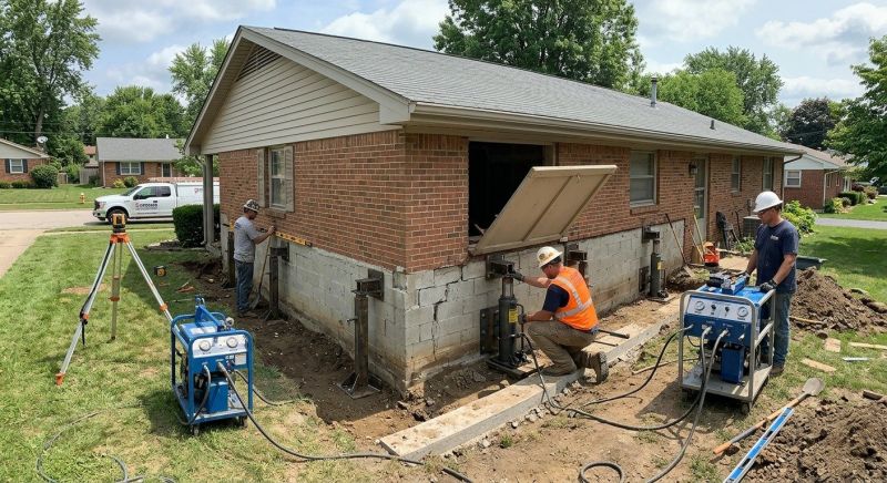 Home Foundation Leveling in Clay County, IN