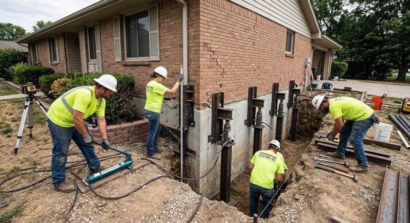 Home Foundation Leveling in Greencastle, IN