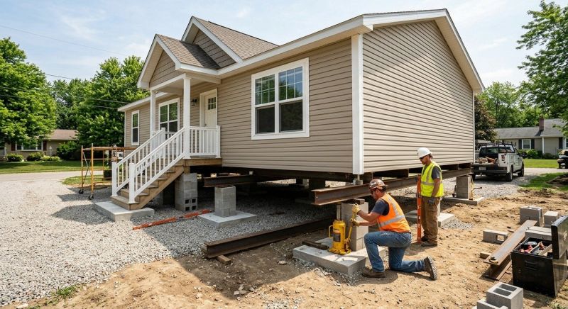 House Leveling in Rockville, IN