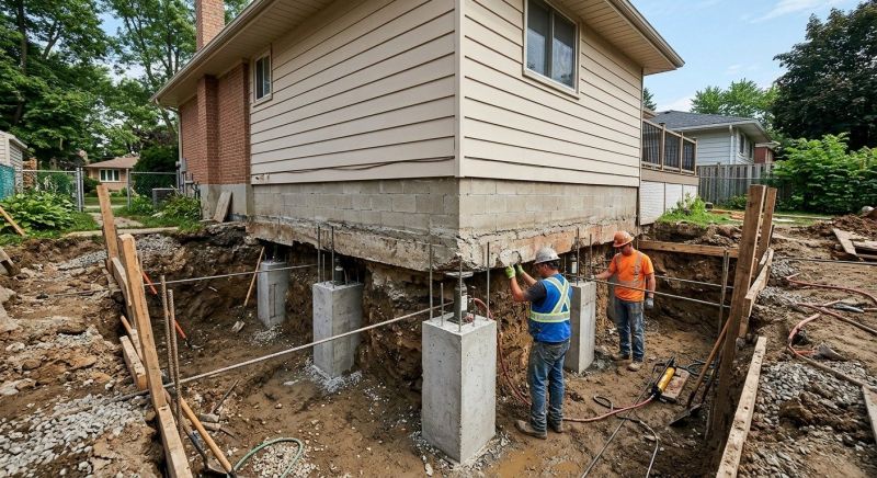 House Underpinning in Parke County, IN