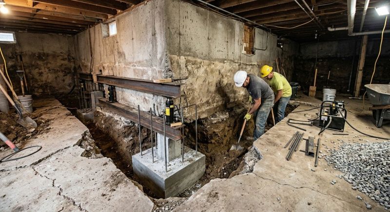 House Underpinning in Parke County, IN