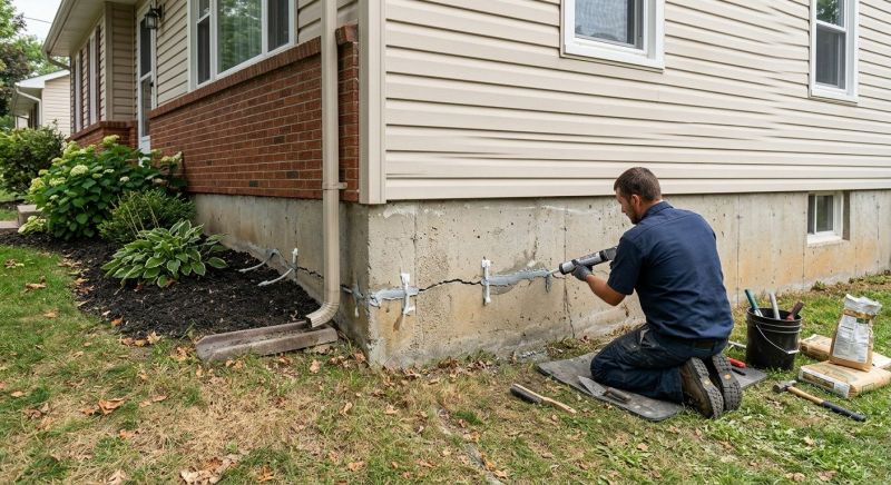 Leaking Foundation Repair in Parke County, IN