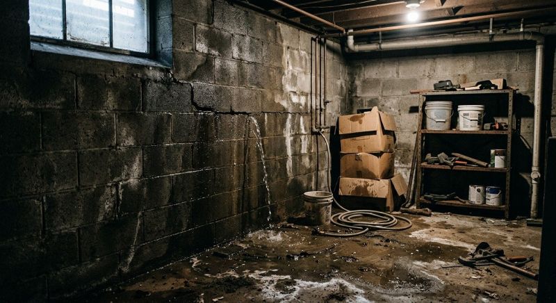 Leaking Foundation Repair in Parke County, IN