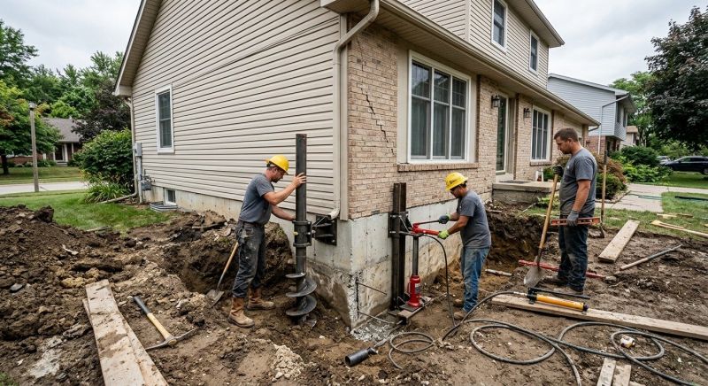 Residential Foundation Repair in Parke County, IN