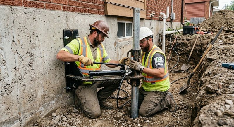 Settling Foundation Service in Cayuga, IN