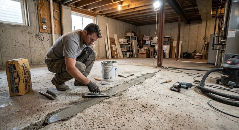 Slab Foundation Repair in Parke County, IN