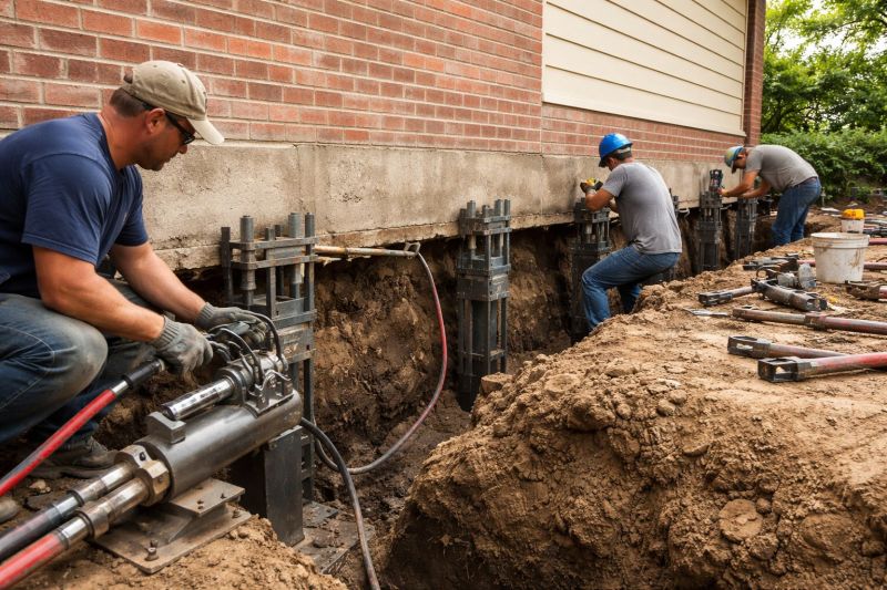 Slab Foundation Repair in Parke County, IN