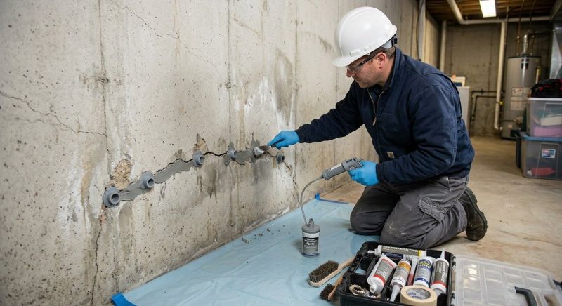 Structural Crack Repair in Parke County, IN