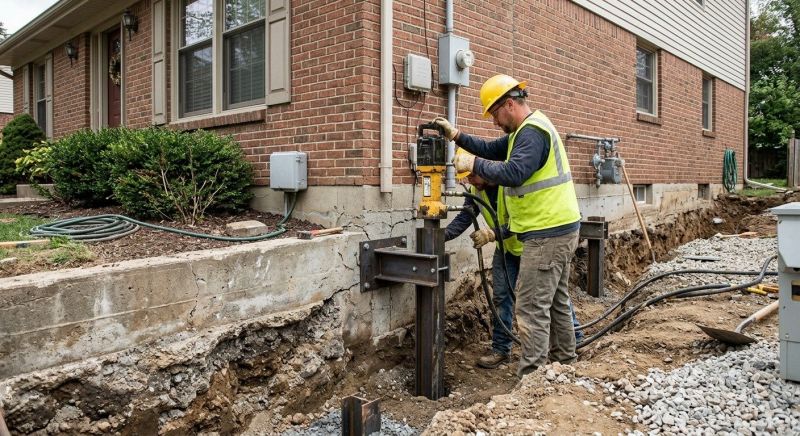 Structural Foundation Repair in West Terre Haute, IN