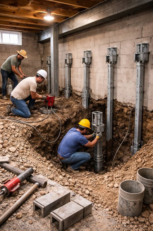 Structural Underpinning in Parke County, IN