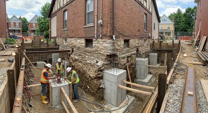 Structural Underpinning in Parke County, IN