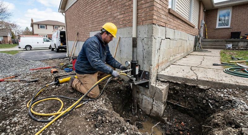 Underpinning Repair in Parke County, IN